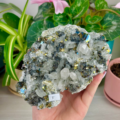 Iridescent Pyrite Specimen