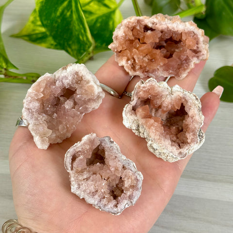 Pink Amethyst Geode