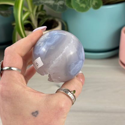 Blue Lace Agate Sphere