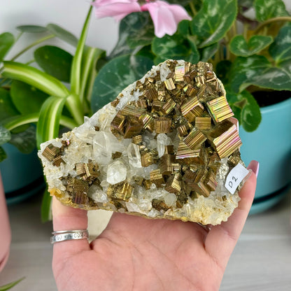 Iridescent Pyrite Specimen