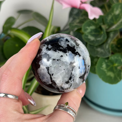 Rainbow Moonstone Sphere