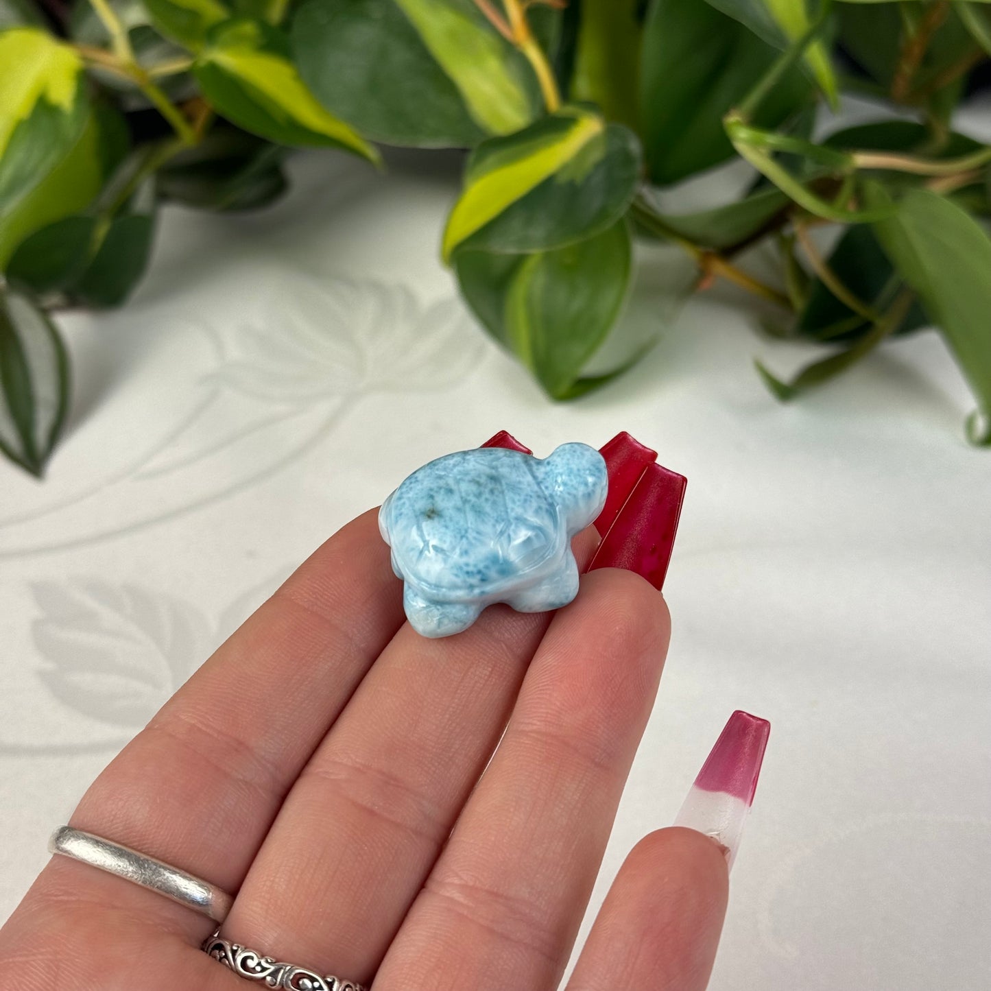 Mini Larimar Turtle