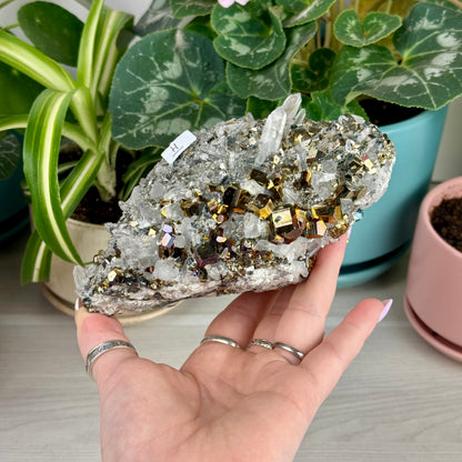 Iridescent Pyrite Specimen
