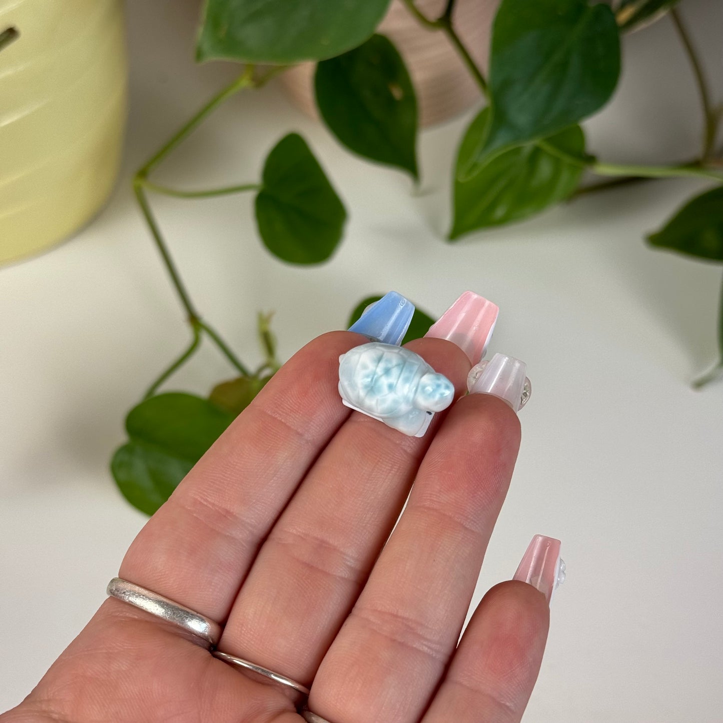 Mini Larimar Turtle