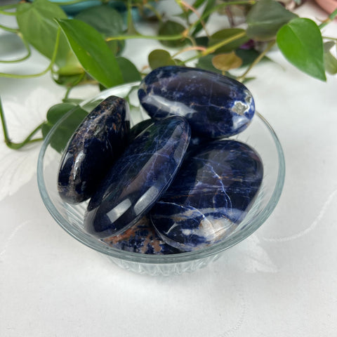 Sodalite Palm Stone
