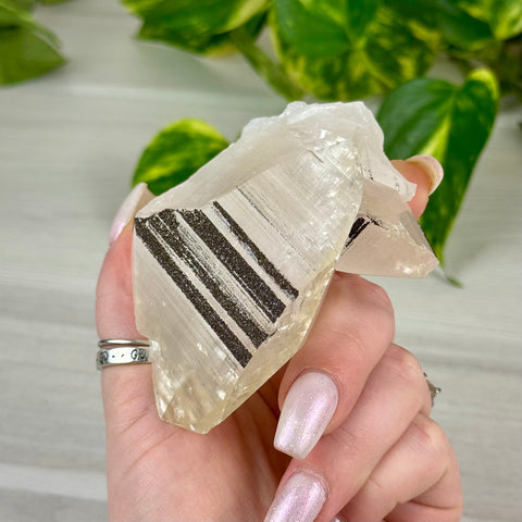 Benz Calcite with Calico Pyrite (UV Reactive)