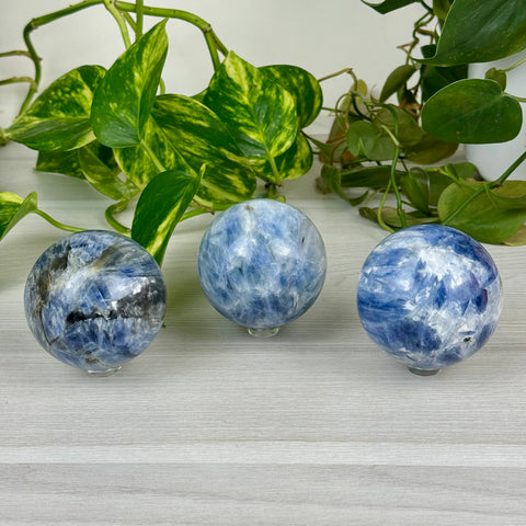 Icy Blue Kyanite Sphere