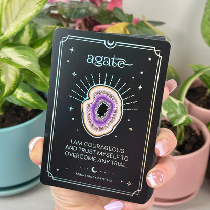 Silver Crystal Affirmations© Card Deck