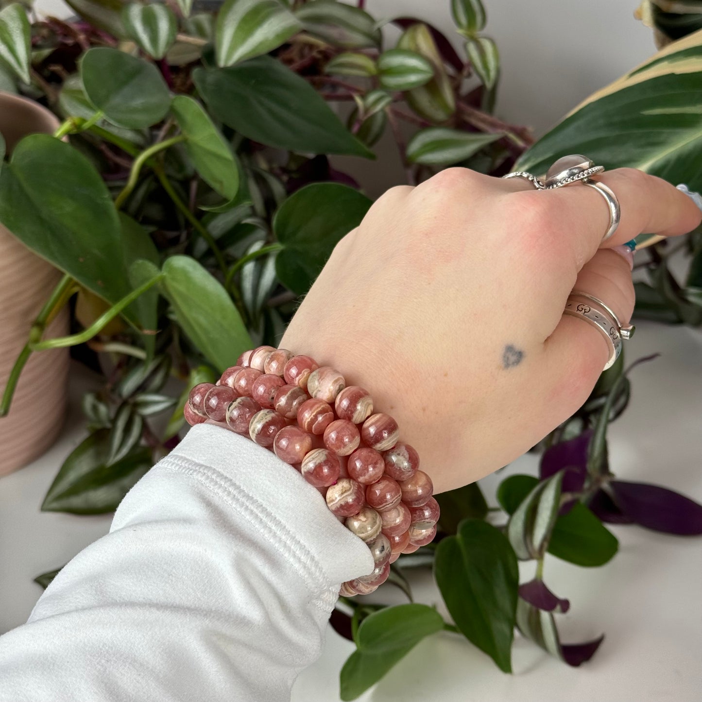 Rhodochrosite Bracelet