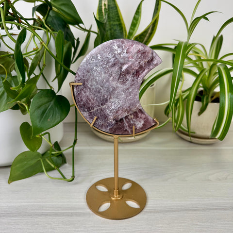 Lepidolite Moon
