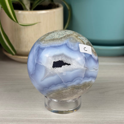 Blue Lace Agate Sphere