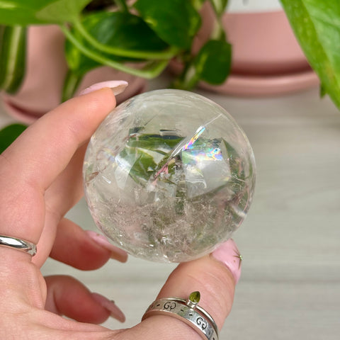 Clear Quartz Sphere