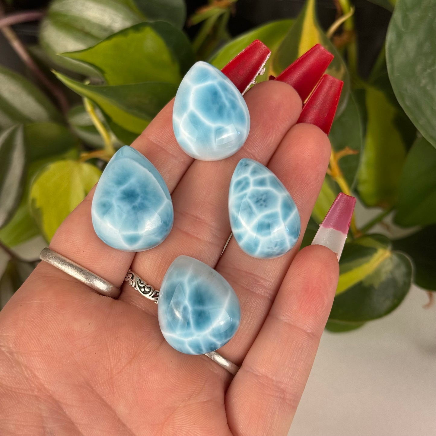 Mini Larimar Teardrop