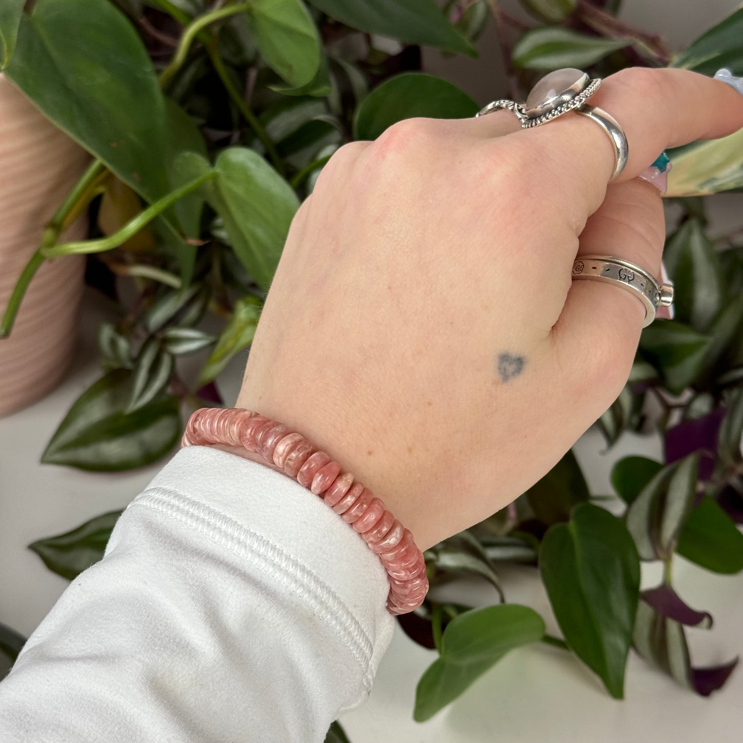 Rhodochrosite Bracelet