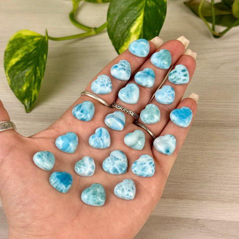 Turtleback Larimar Heart