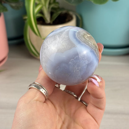 Blue Lace Agate Sphere