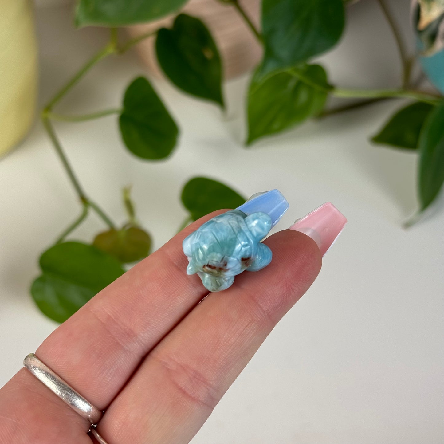 Mini Larimar Turtle