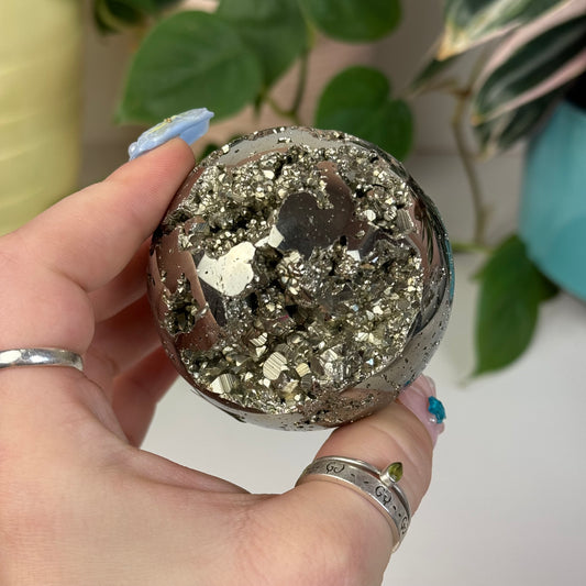 Cubic Pyrite Sphere - M