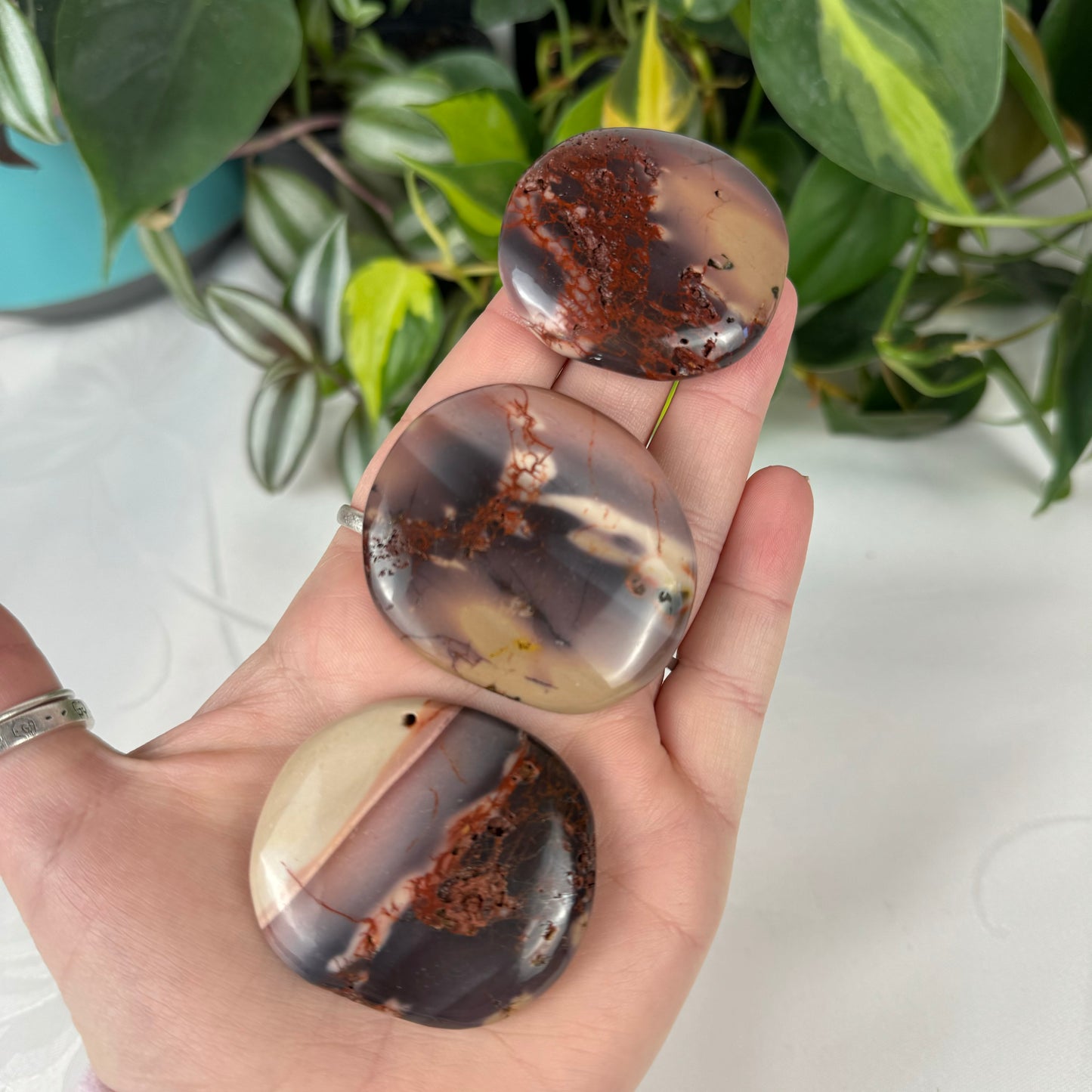 Imperfect Mookaite Flat-Stone