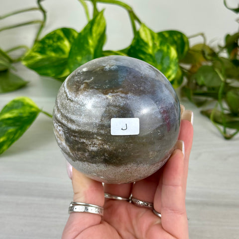White Jasper Sphere