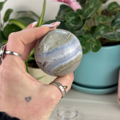 Blue Lace Agate Sphere