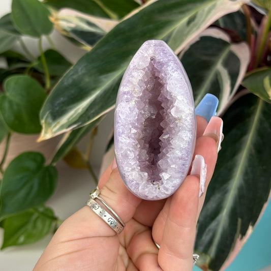 Druzy Agate Egg - V1