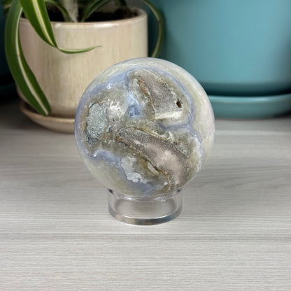 Blue Lace Agate Sphere