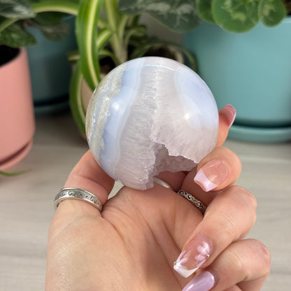 Blue Lace Agate Sphere
