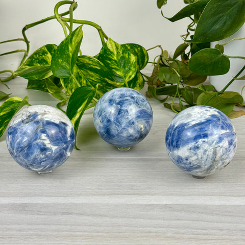 Icy Blue Kyanite Sphere