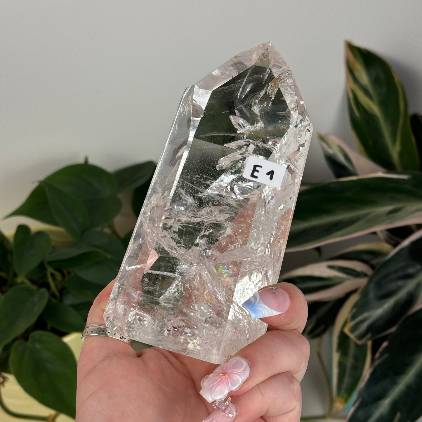 Gorgeous Lemurian Quartz Tower