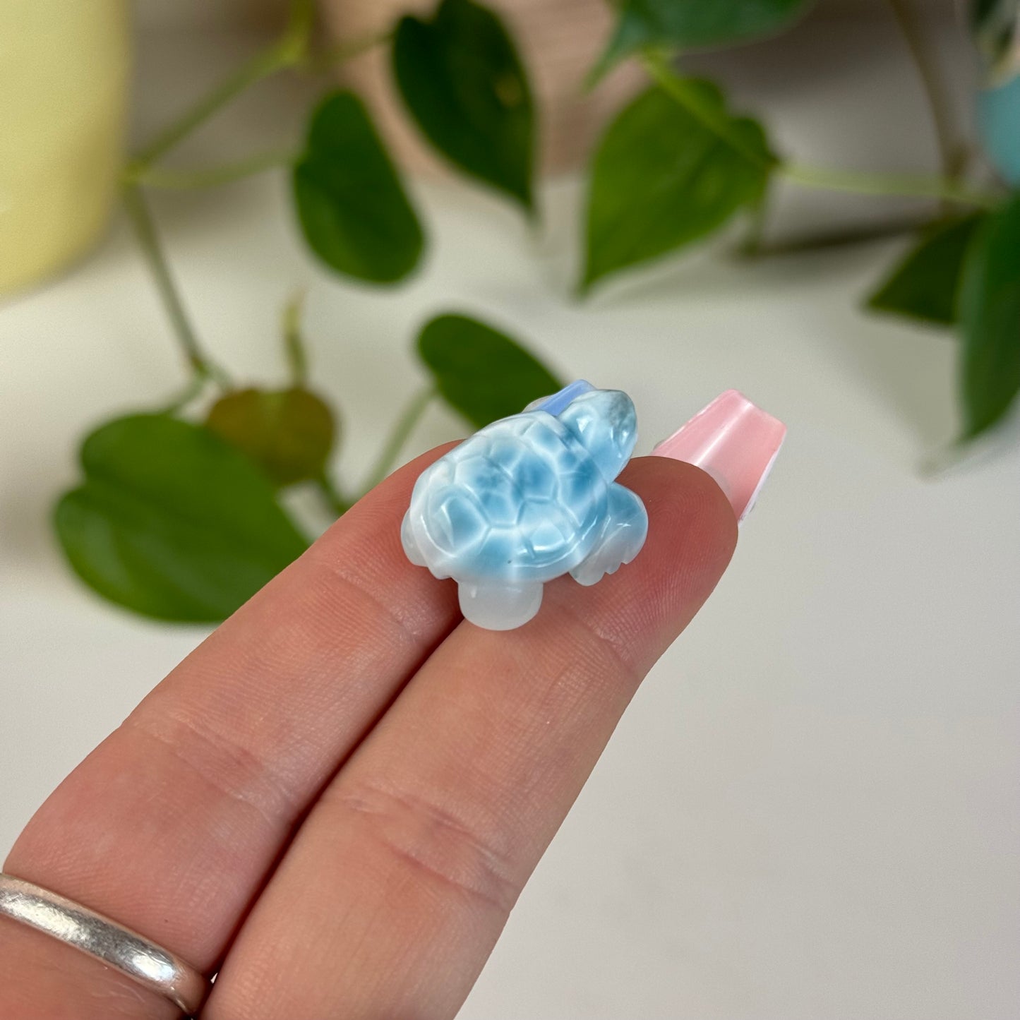 Mini Larimar Turtle