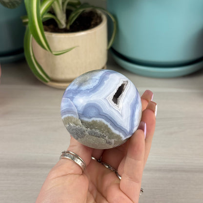Blue Lace Agate Sphere