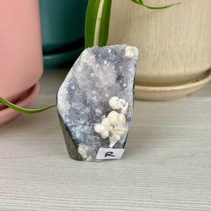 Mordenite/Okenite In Geode