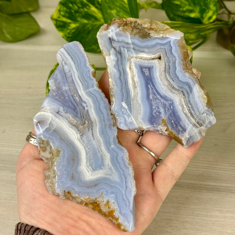 Blue Lace Agate Slab