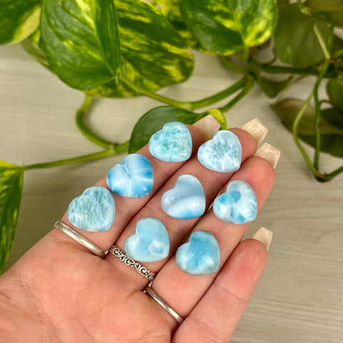 Turtleback Larimar Heart