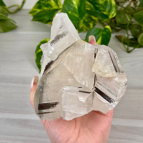 Benz Calcite with Calico Pyrite (UV Reactive)
