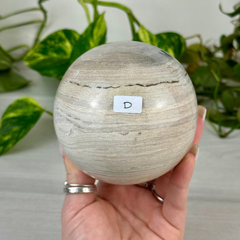 White Jasper Sphere