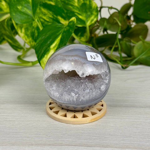 Statement Druzy Sphere (Continued)