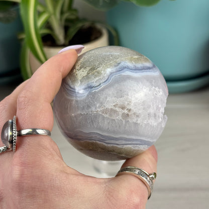 Blue Lace Agate Sphere