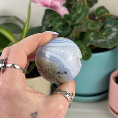 Blue Lace Agate Sphere