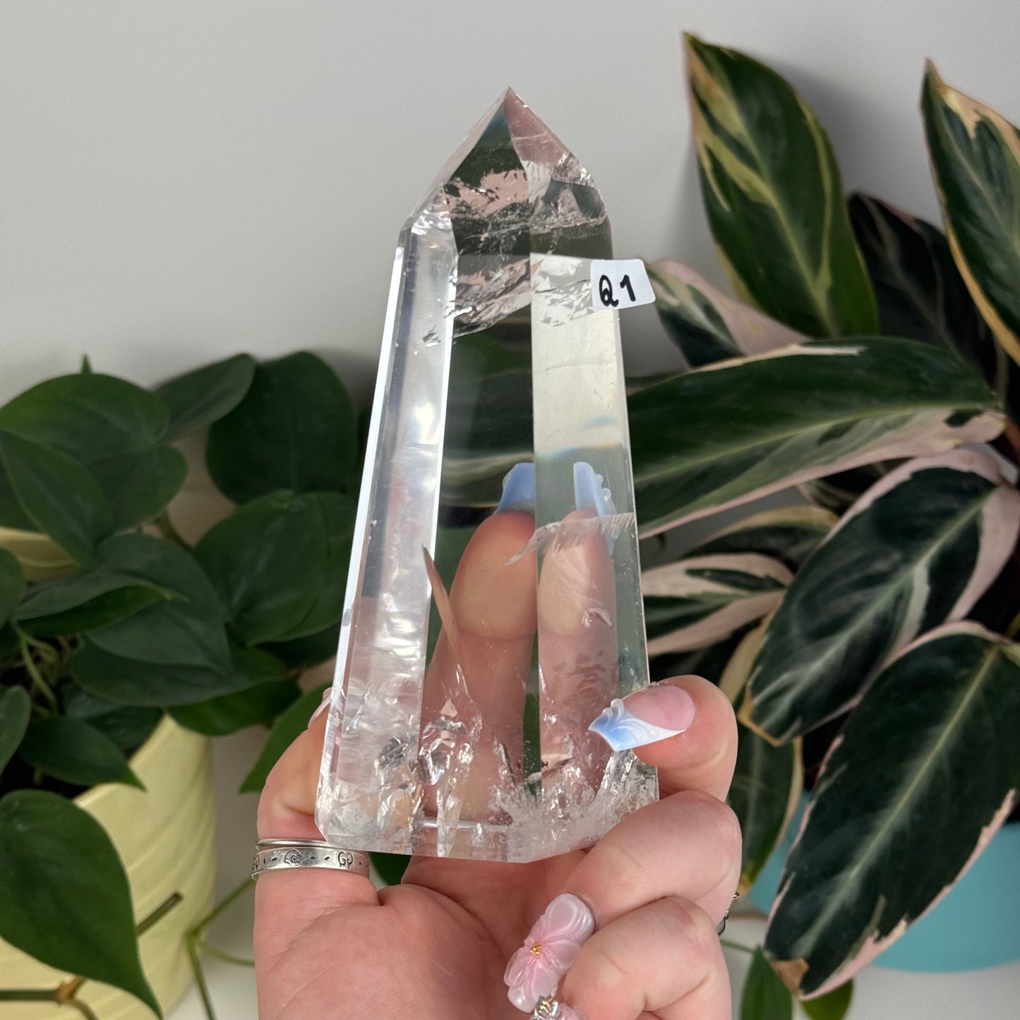 Gorgeous Lemurian Quartz Tower