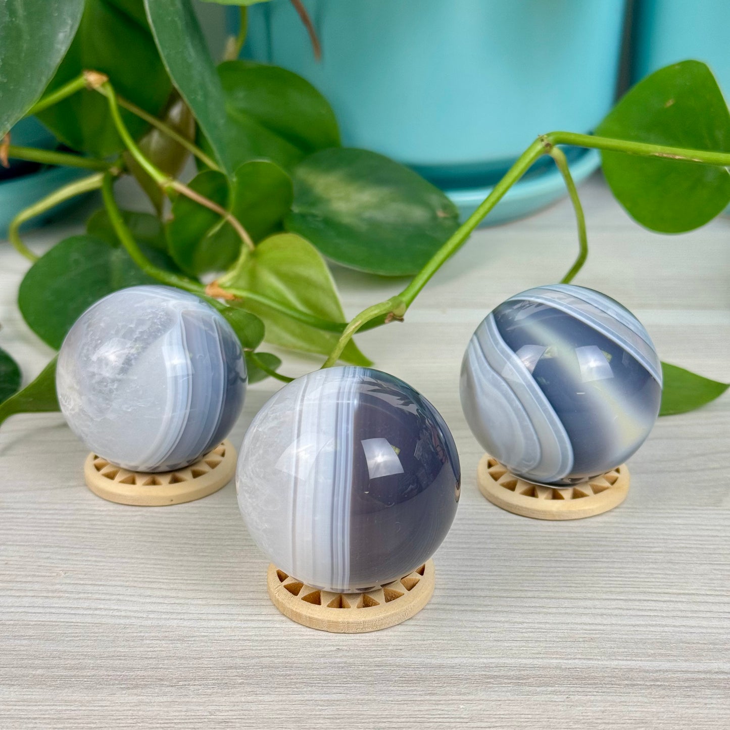 Orca Agate Sphere