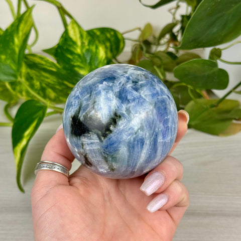 Icy Blue Kyanite Sphere