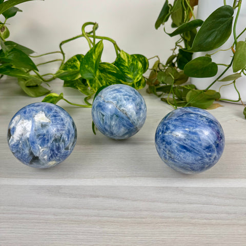 Icy Blue Kyanite Sphere
