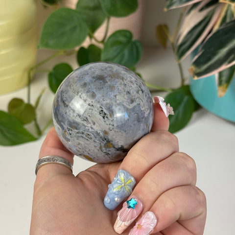 Sea Jasper Sphere - C1