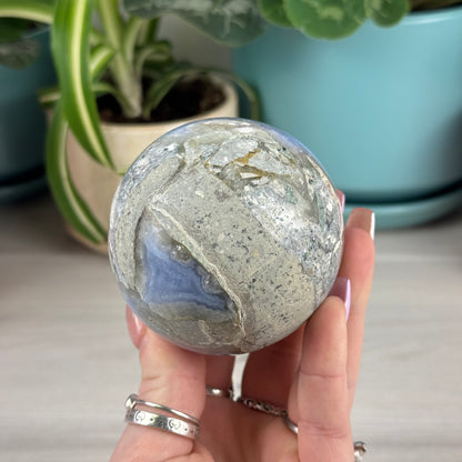 Blue Lace Agate Sphere