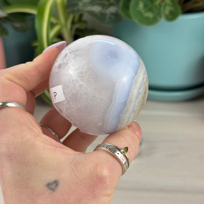 Blue Lace Agate Sphere