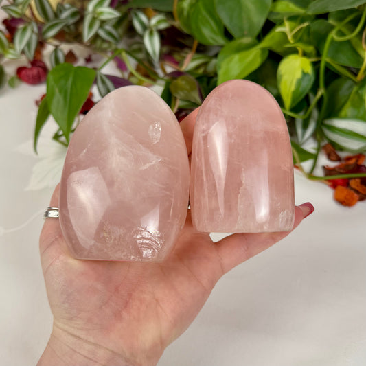 Imperfect Rose Quartz Freeform