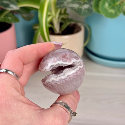 Chroma Druzy Agate Sphere