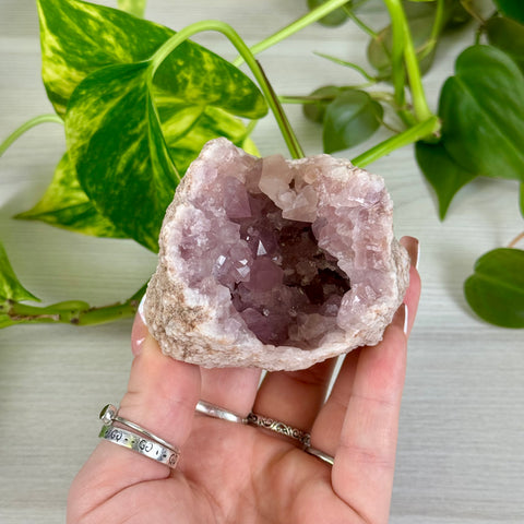 Pink Amethyst Geode